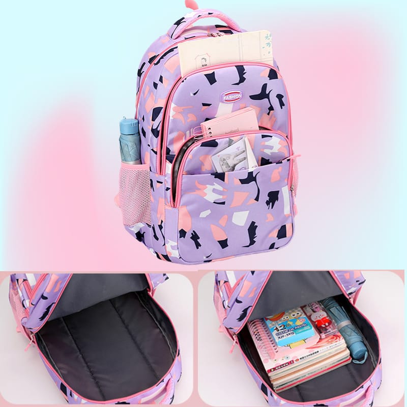 Printed Backpack