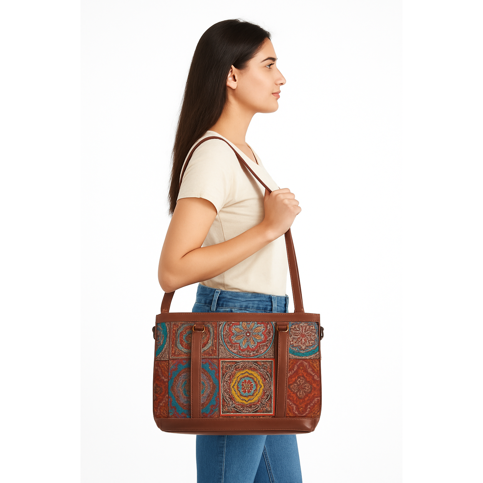 Printed Shoulder Bag
