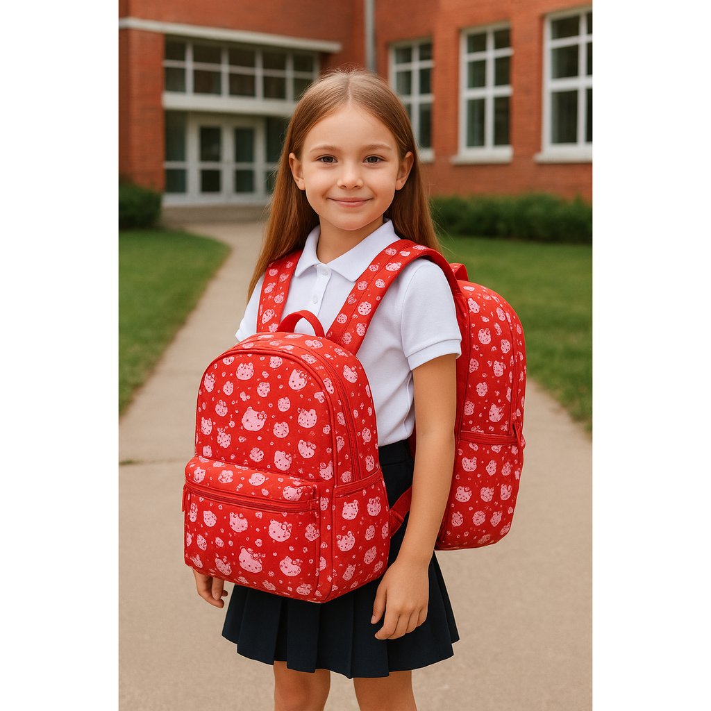 Pink School Bag